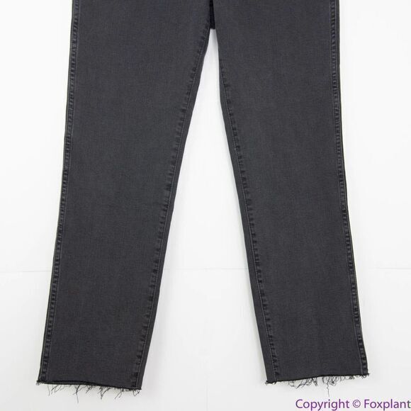 NEW Madewell Stovepipe Jeans in Banberry Wash: Raw-Hem Edition, 28 - Picture 6 of 16